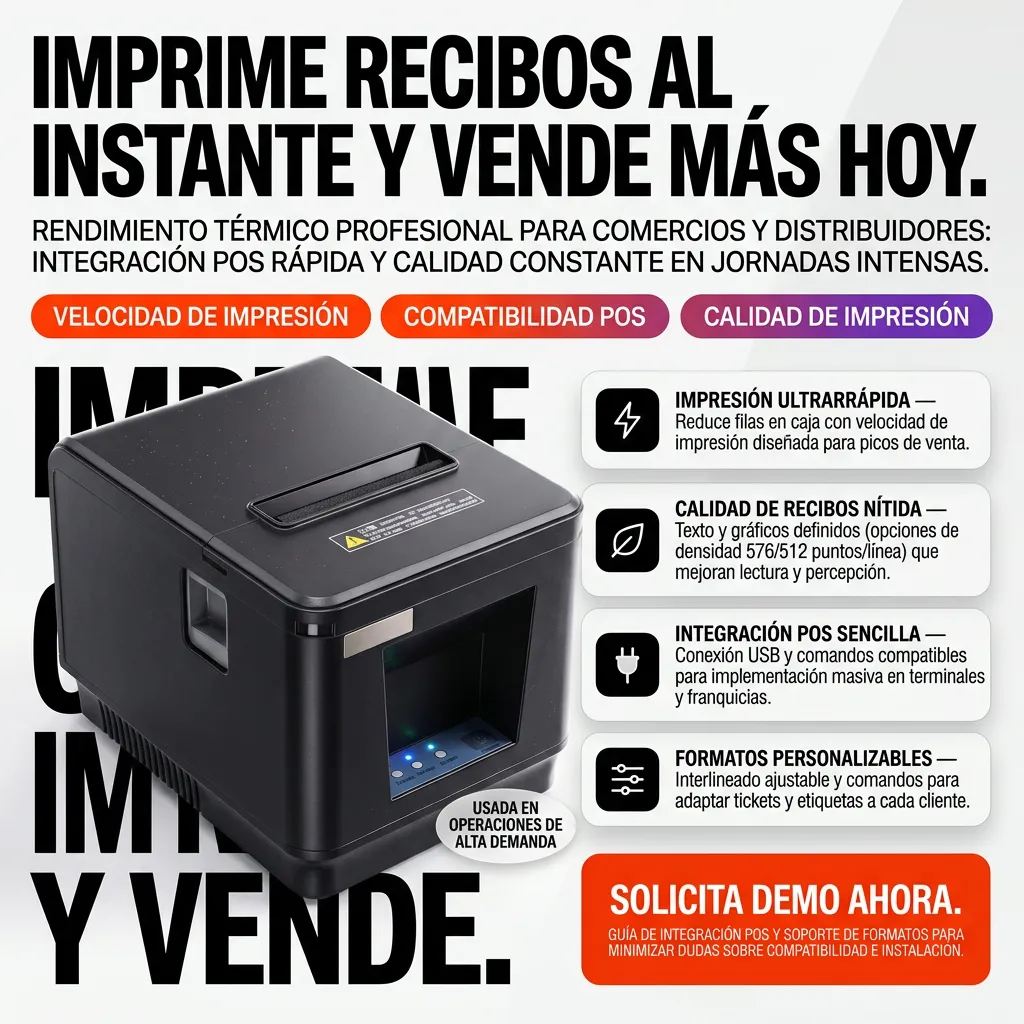 TECNOMAYORISTA IMPRESORA TERMICA CORTE AUTOMATICO XP-A160H