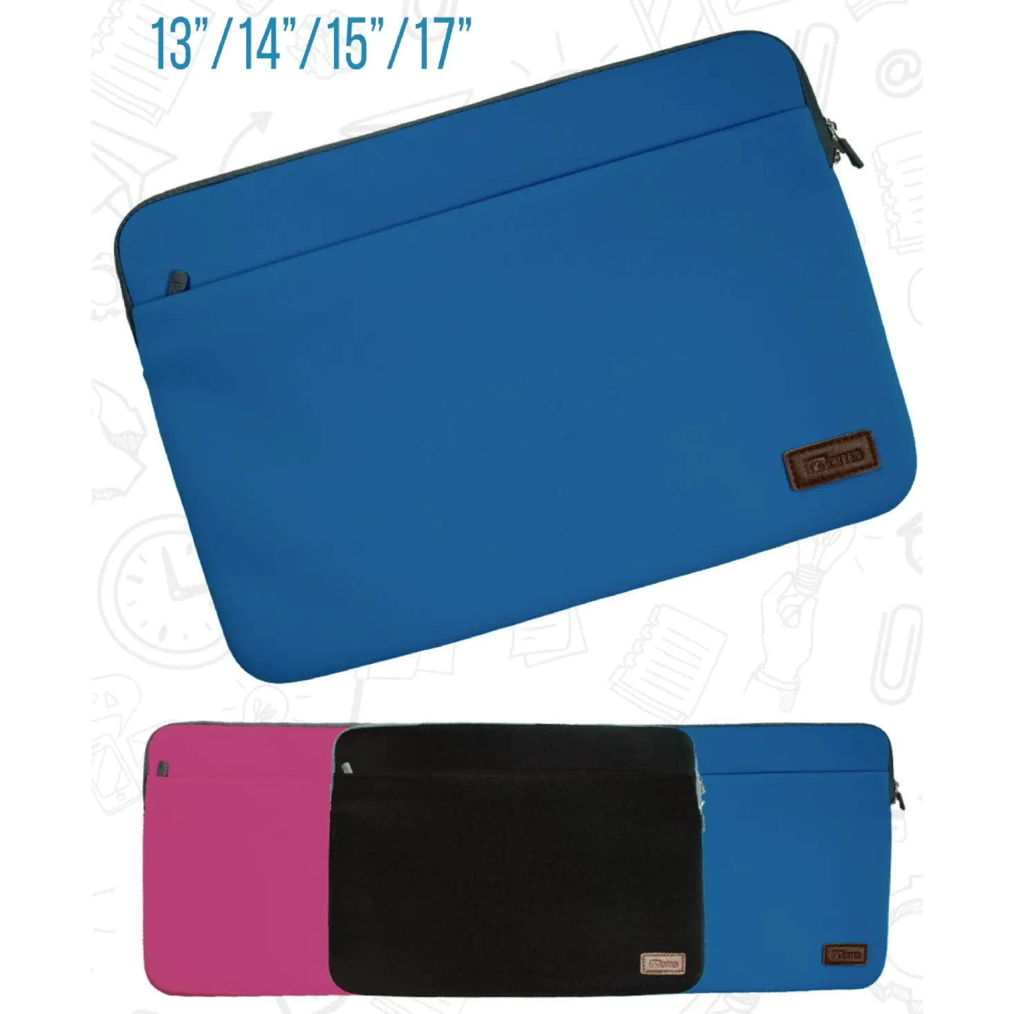 TECNOMAYORISTA LC FUNDA PARA PORTATIL CON CREMALLERA ALL