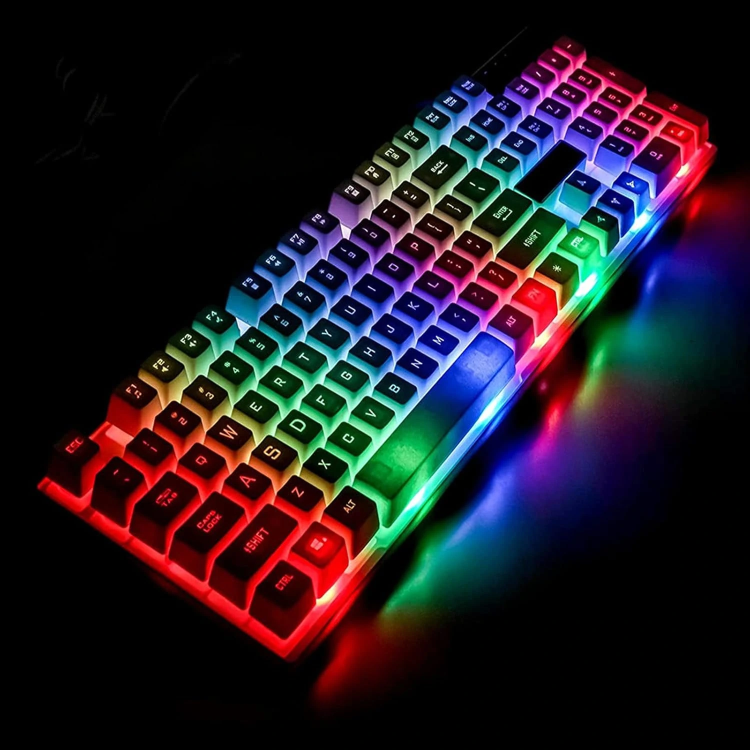 tecnomayorista.com combo MOUSE Y TECLADO gamer RGB
