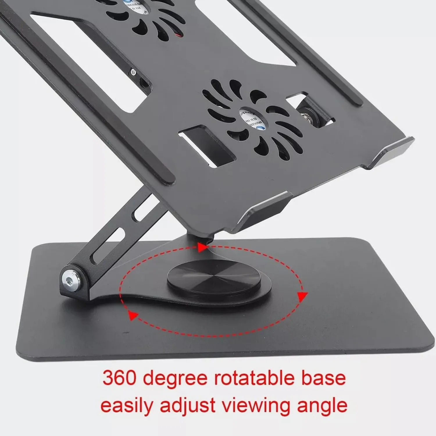 TECNOMAYORISTA BASE SOPORTE PARA PORTÁTIL CON 2 VENTILADOR YL-906 1