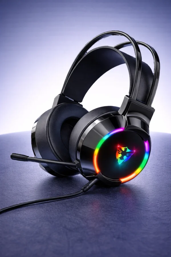 TECNOMAYORISTA DIADEMA GAMER CON LUZ RGB G606 2