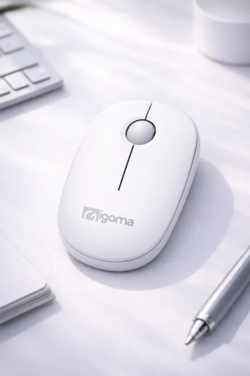 Tecnomayorista mouse igoma inalambrico WM 64 BLANCO 2