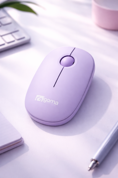 Tecnomayorista mouse igoma inalambrico WM 64 MORADO 2