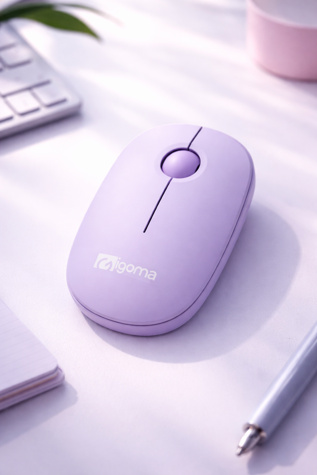Tecnomayorista mouse igoma inalambrico WM 64 MORADO 2